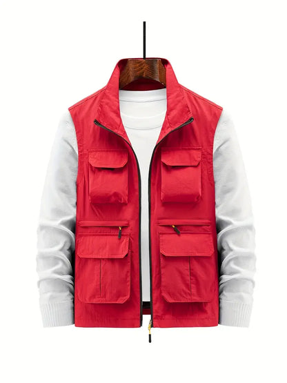 Gilet homme avec fermetures éclair – Gilet léger et pratique pour toutes occasions