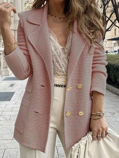 Blazer Élégant Femme – Veste chic en tissu léger pour soirée et bureau