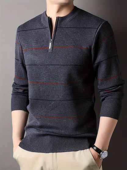 Pull classique homme – Pull en laine doux et confortable pour toutes occasions