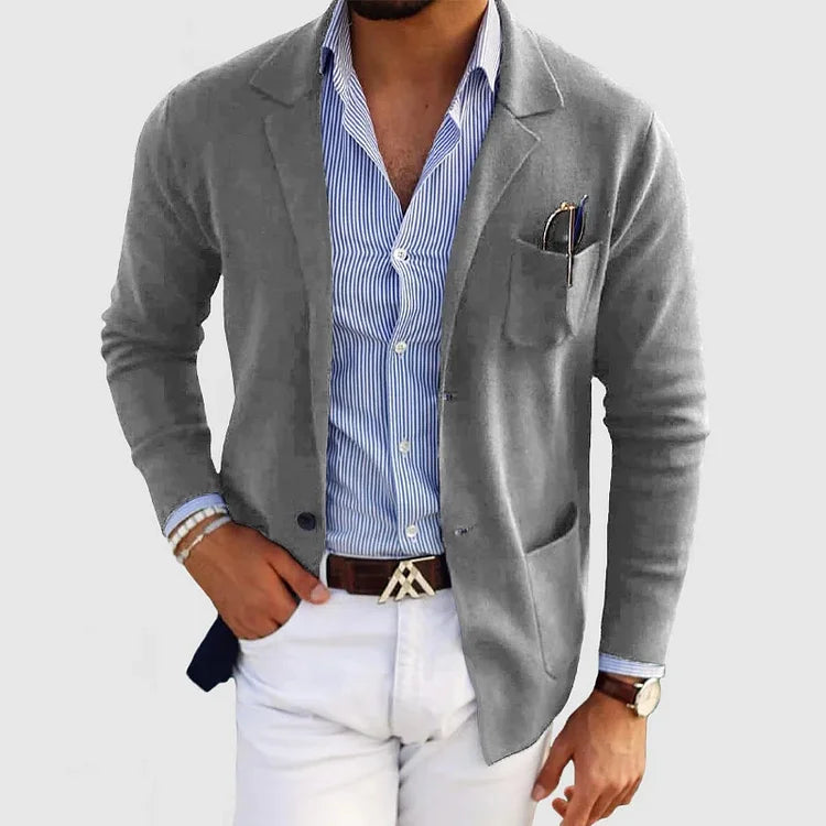 Blazer classique homme – Veste élégante en laine pour occasions formelles