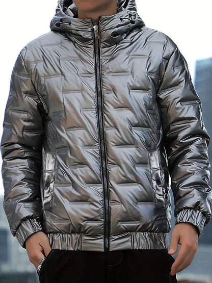 Veste rembourrée homme – Manteau chaud et léger pour hiver élégant et décontracté