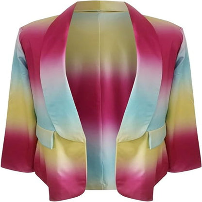 Blazer femme à manches longues – Veste élégante en tissu léger pour toutes occasions