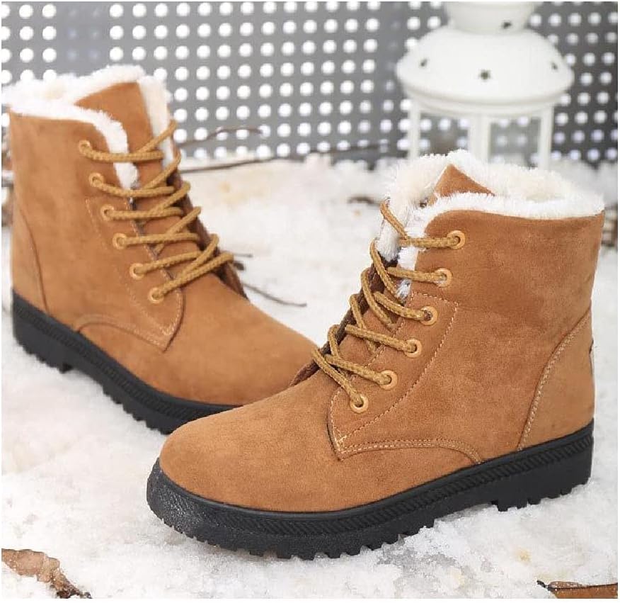 Bottes de neige femme – Bottes chaudes et tendance imperméables pour hiver