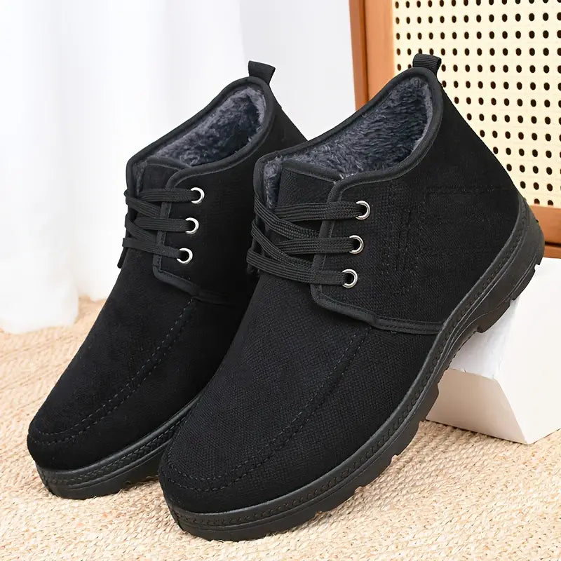 Chaussures d'hiver homme – Bottes confortables et isolantes pour le froid