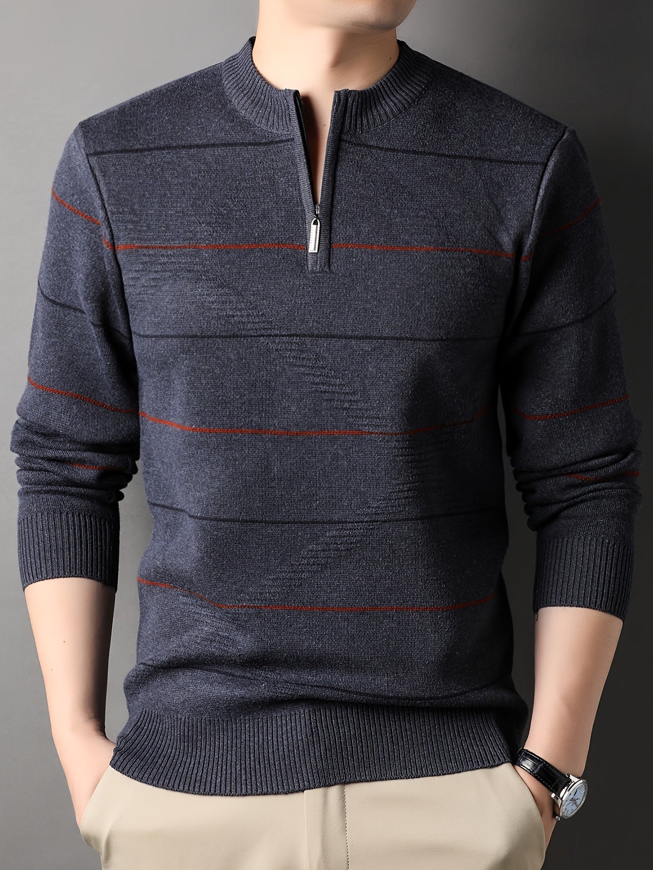 Pull classique homme – Pull en laine doux et confortable pour toutes occasions