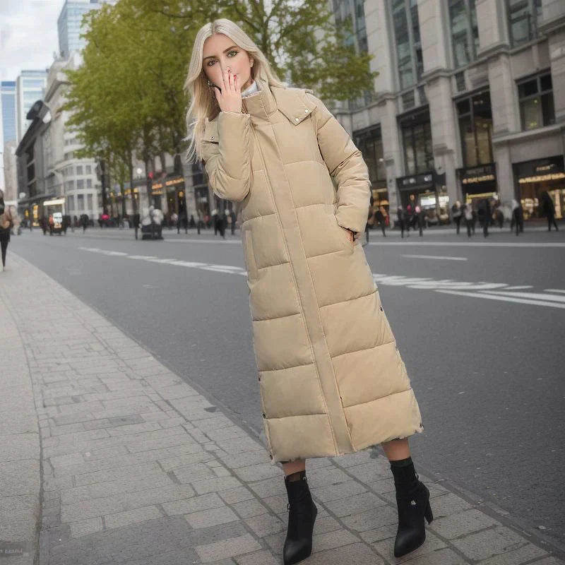 Veste d'hiver femme – Manteau rembourré chaud et élégant pour temps froid