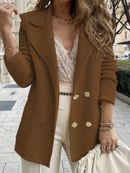 Blazer Élégant Femme – Veste chic en tissu léger pour soirée et bureau