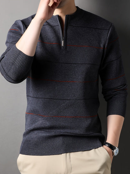 Pull classique homme – Pull en laine doux et confortable pour toutes occasions