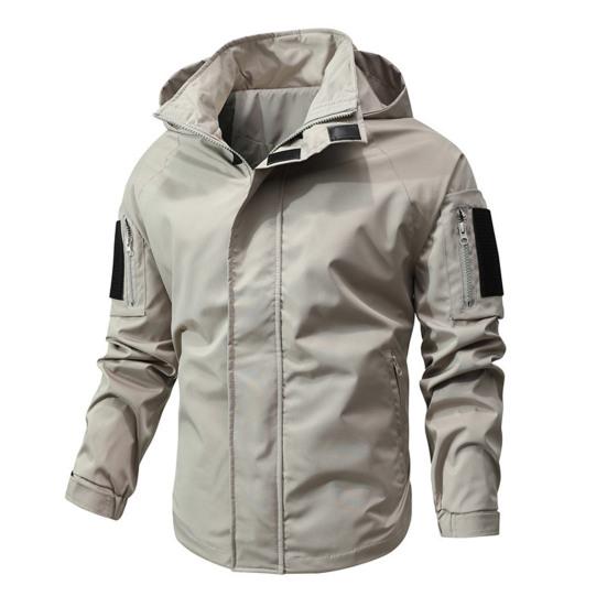 Veste coupe-vent homme – Veste décontractée légère et imperméable pour extérieur