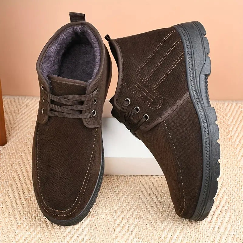 Chaussures d'hiver homme – Bottes confortables et isolantes pour le froid