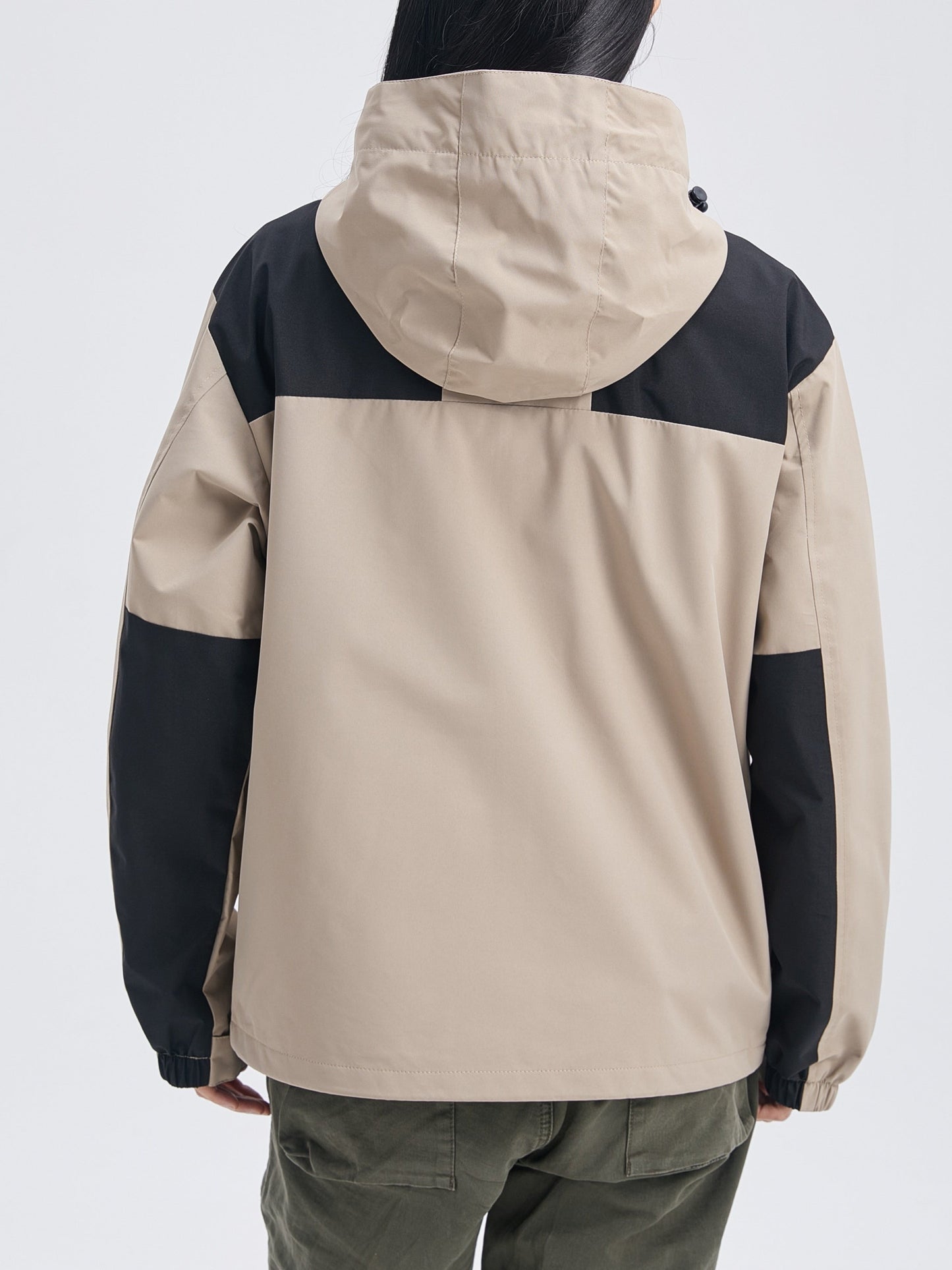 Veste imperméable homme – Manteau avec capuche léger et respirant pour pluie