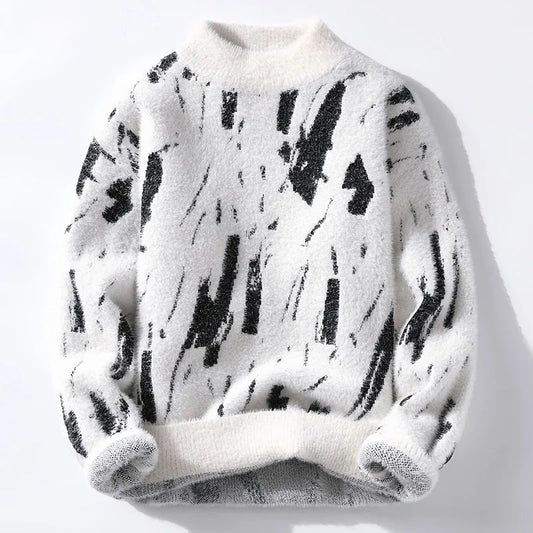 Pull confortable homme – Sweat en coton doux, coupe décontractée et tendance