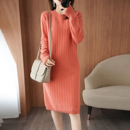 Robe en tricot femme – Robe élégante et confortable pour toutes occasions