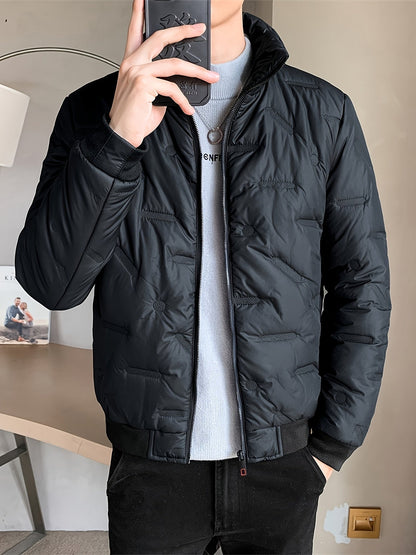 Veste d'hiver homme – Manteau chaud et stylé en laine pour saison froide