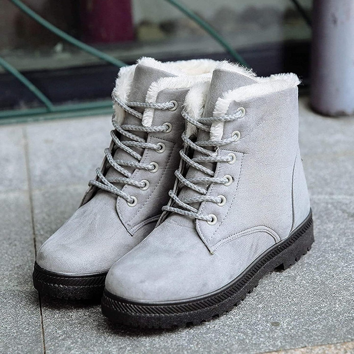 Bottes de neige femme – Bottes chaudes et tendance imperméables pour hiver