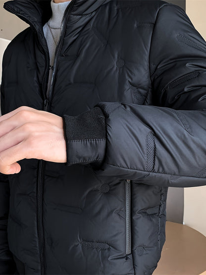 Veste d'hiver homme – Manteau chaud et stylé en laine pour saison froide