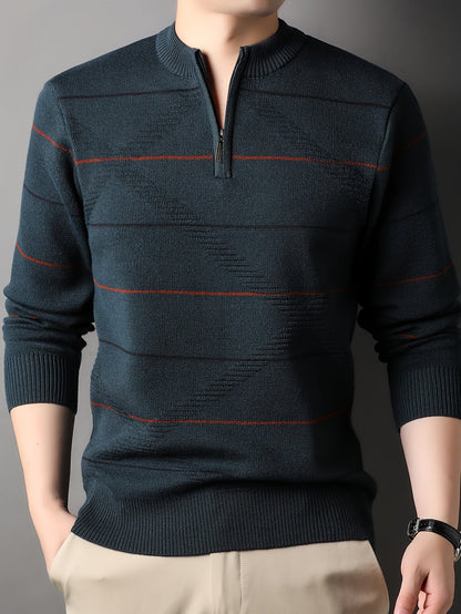 Pull classique homme – Pull en laine doux et confortable pour toutes occasions