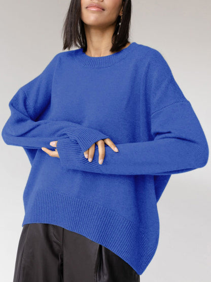 Pull à la mode pour femmes - Pull élégant en laine doux et confortable pour l'hiver