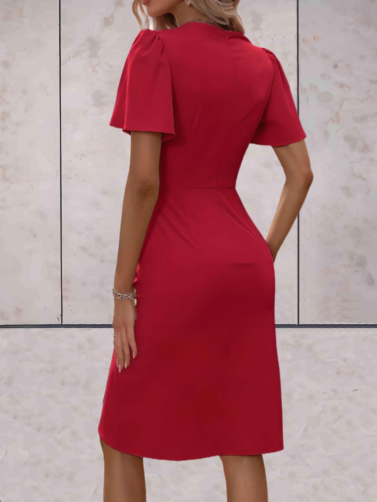 Robe à la mode femme – Robe fluide élégante pour sorties et occasions spéciales