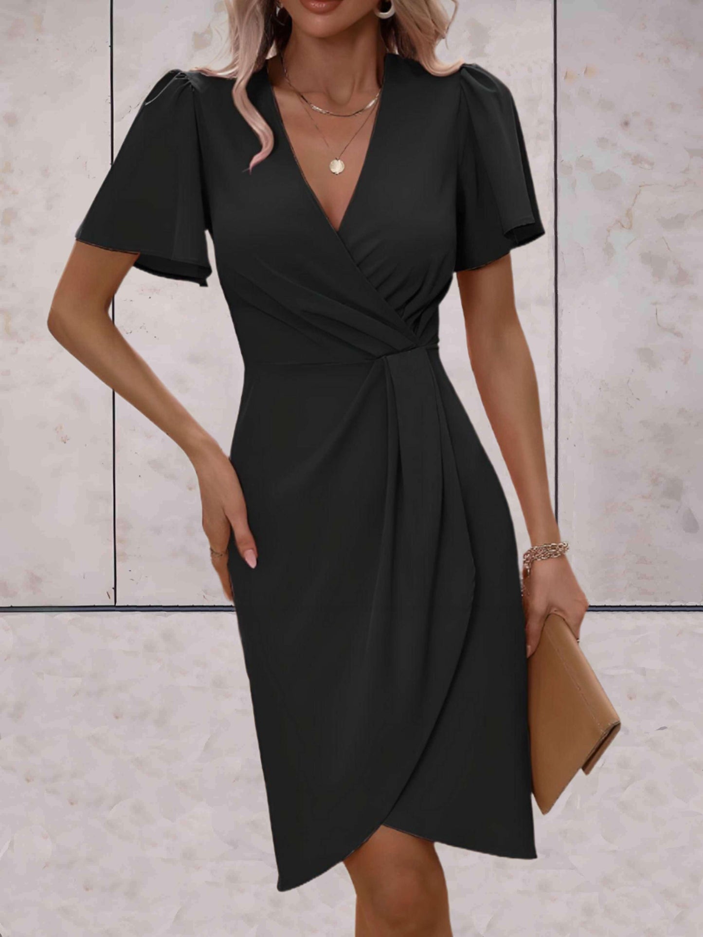 Robe à la mode femme – Robe fluide élégante pour sorties et occasions spéciales