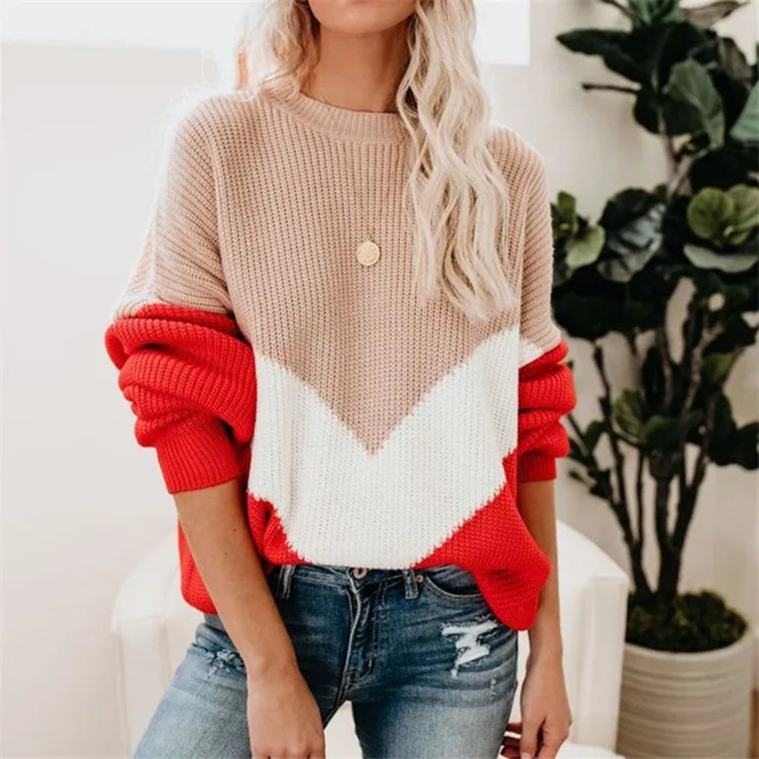 Pull décontracté femme – Pull en maille doux et léger pour style casual chic