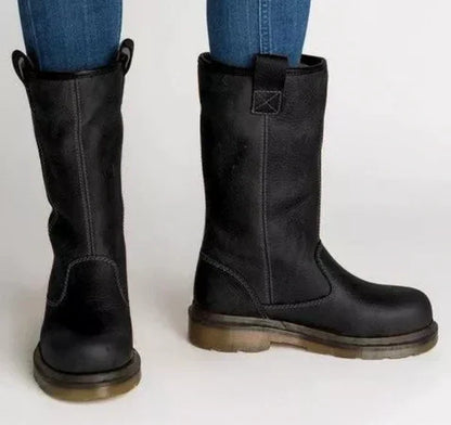 Bottes pour femmes – Belles bottes en cuir élégantes et confortables