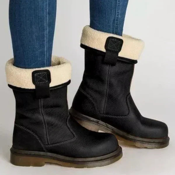 Bottes pour femmes – Belles bottes en cuir élégantes et confortables