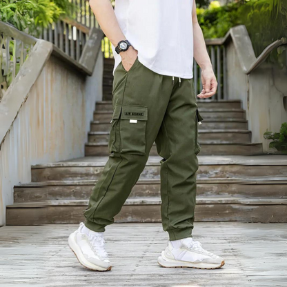 Pantalons cargo homme – Pantalon pratique en coton avec poches et coupe décontractée