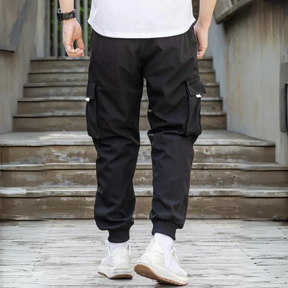 Pantalons cargo homme – Pantalon pratique en coton avec poches et coupe décontractée