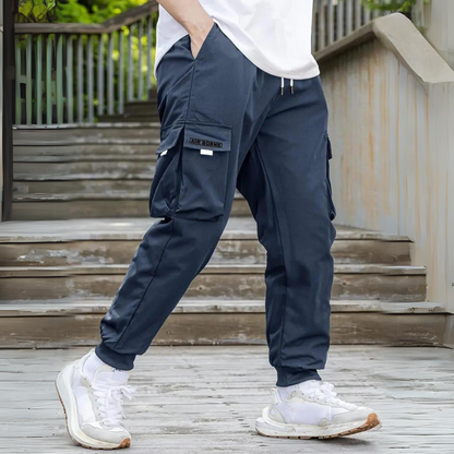 Pantalons cargo homme – Pantalon pratique en coton avec poches et coupe décontractée