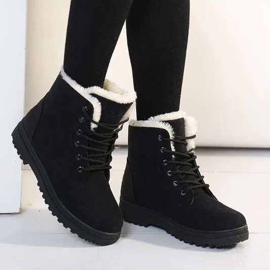 Bottes de neige femme – Bottes chaudes et tendance imperméables pour hiver