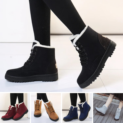 Bottes de neige femme – Bottes chaudes et tendance imperméables pour hiver