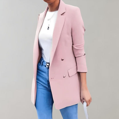 Blazer élégant femme – Veste chic en tissu léger pour occasions spéciales