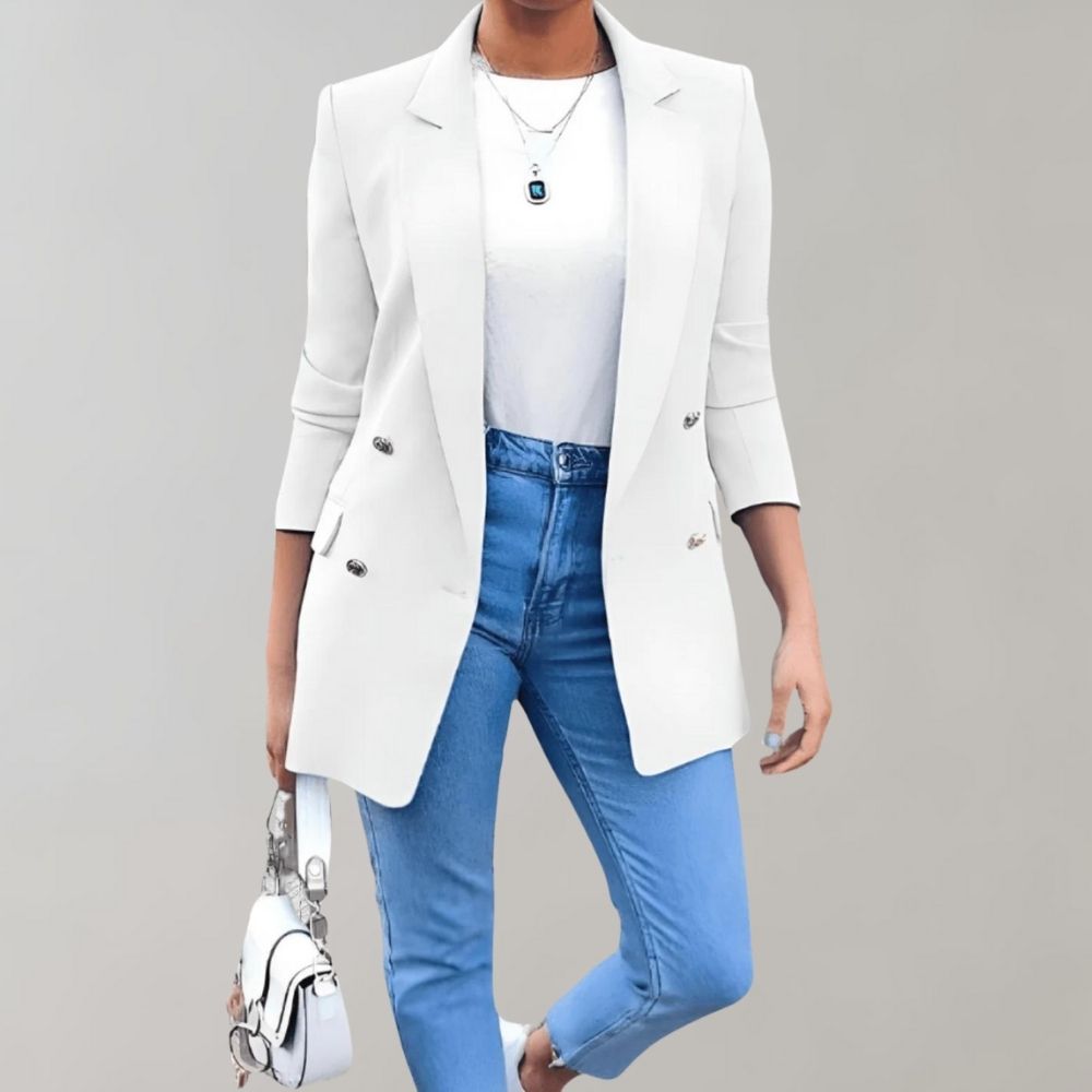 Blazer élégant femme – Veste chic en tissu léger pour occasions spéciales