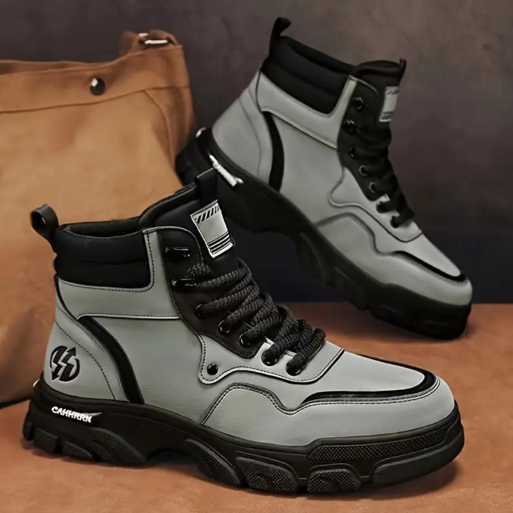 Bottes d'hiver homme – Bottes confortables imperméables et chaudes pour neige