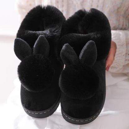 Chaussons élégants femmes – Chaussons chauds en laine pour intérieur confortablement chic