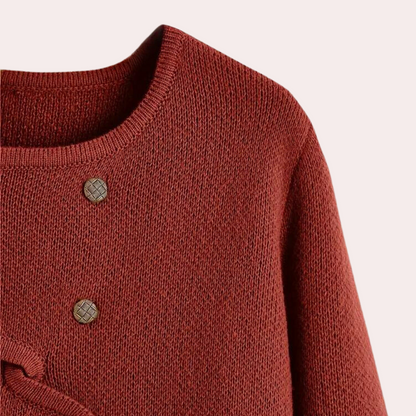 Veste en tricot femme – Pull confortable en laine doux et élégant