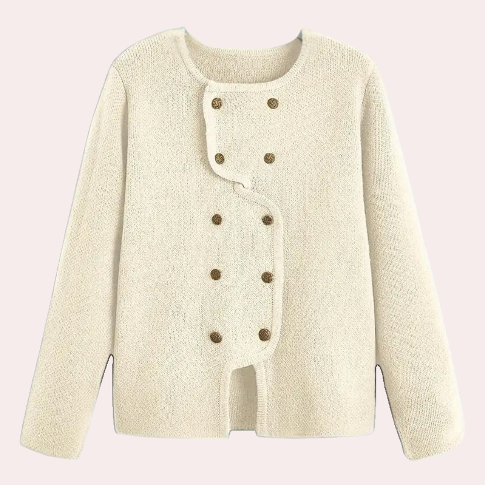 Veste en tricot femme – Pull confortable en laine doux et élégant