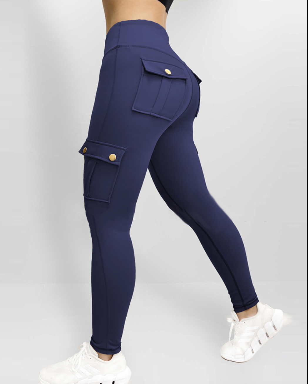 Pantalon actif élégant femme – Pantalon de sport chic en tissu respirant et confortable