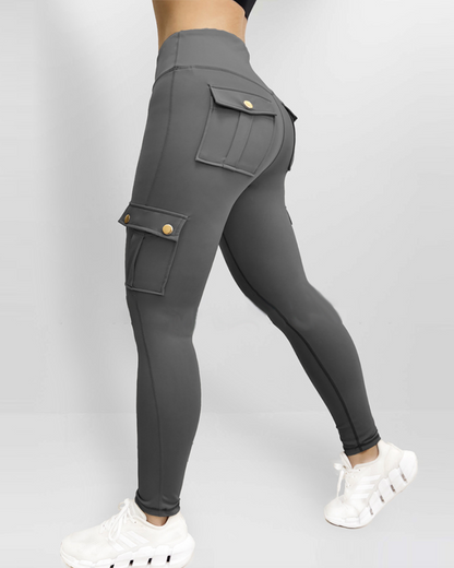 Pantalon actif élégant femme – Pantalon de sport chic en tissu respirant et confortable