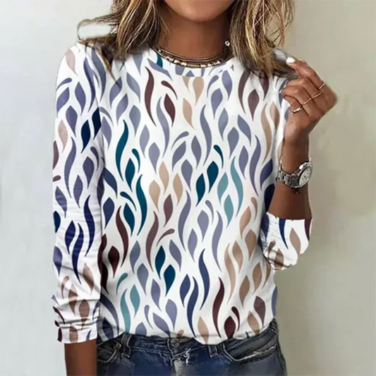 Blouse femme tendance – Chemisier élégant à manches longues pour toutes occasions