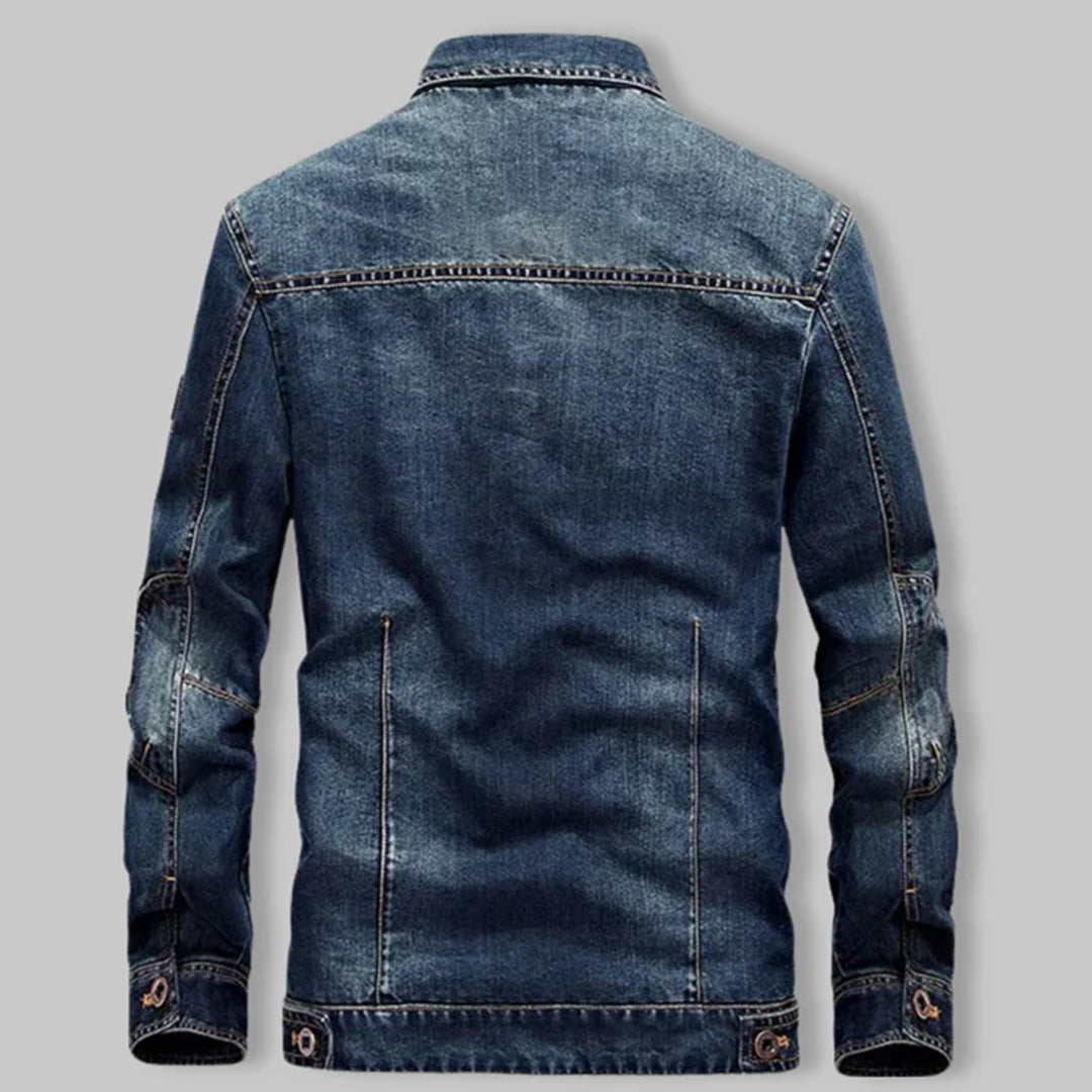 Veste en denim homme – Veste casual en jean coupe moderne et confortable