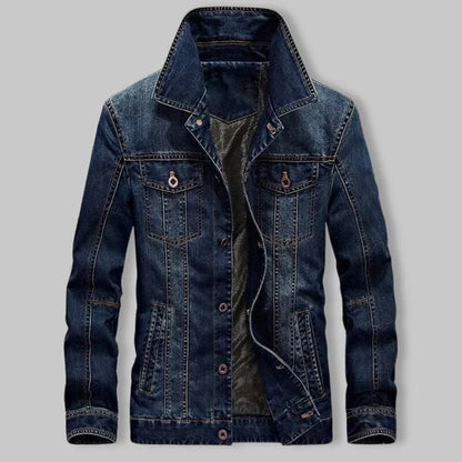 Veste en denim homme – Veste casual en jean coupe moderne et confortable