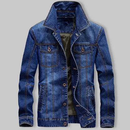 Veste en denim homme – Veste casual en jean coupe moderne et confortable