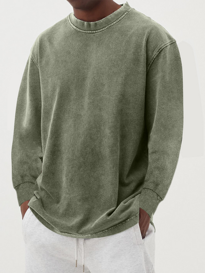 Pull col rond homme – Pull en coton doux et confortable pour toutes occasions