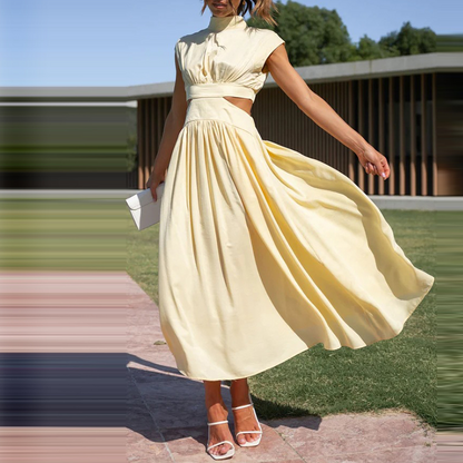 Robe élégante femme – Robe fluide chic pour soirée, mariage ou cérémonie