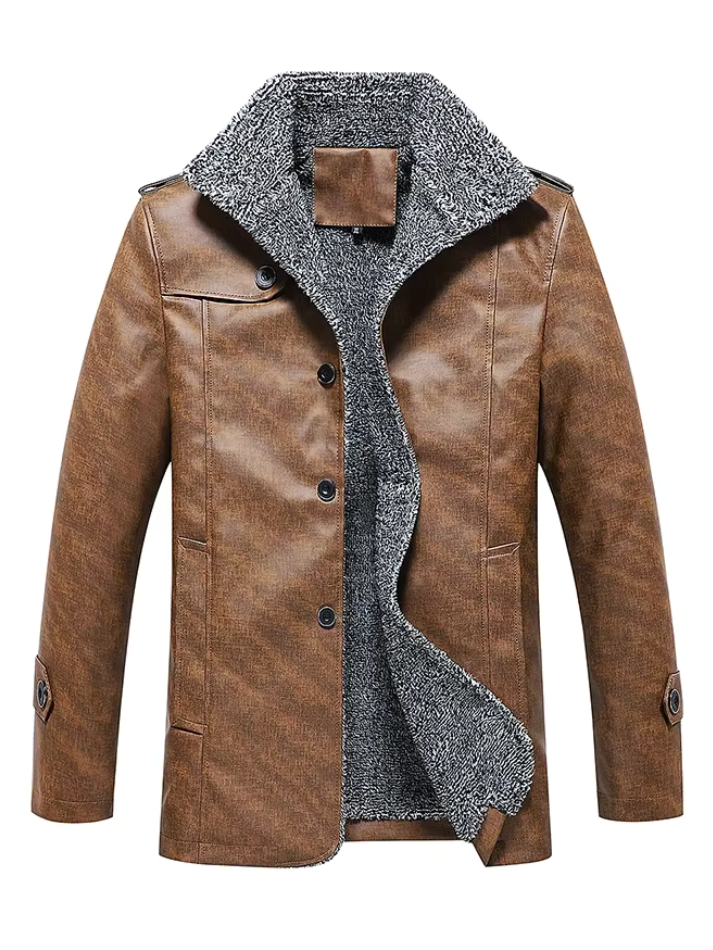 Veste en cuir homme – Veste élégante en cuir véritable pour toutes occasions