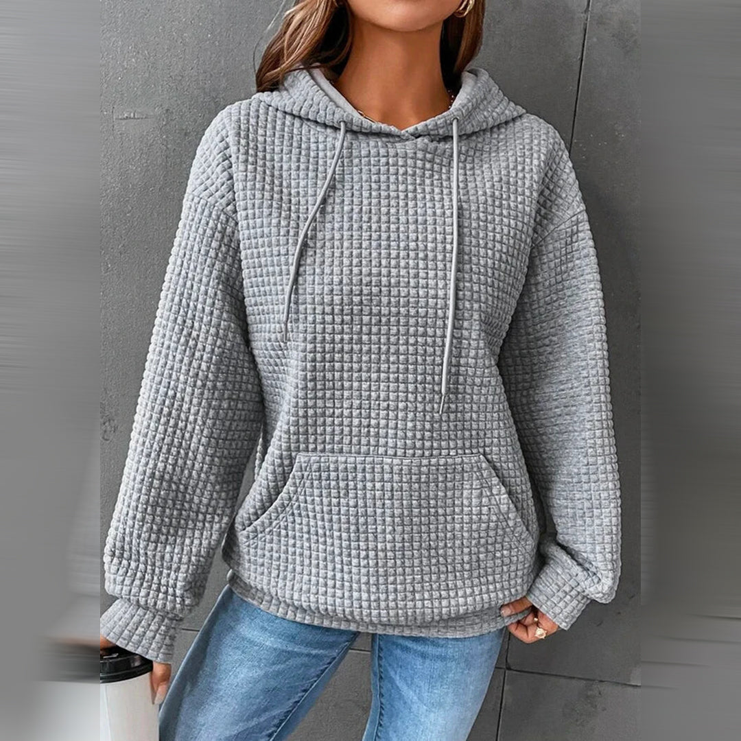 Pull classique femme – Pull en laine doux et confortable pour automne hiver