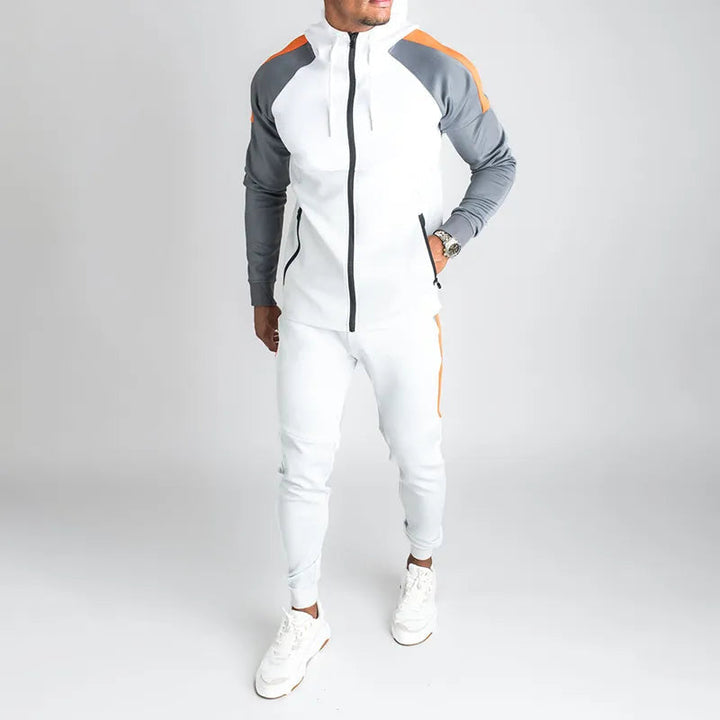 Survêtement de sport homme – Ensemble confortable en polyester pour entraînement