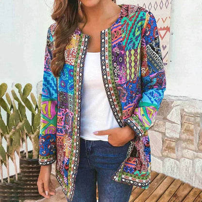 Veste à motifs femme – Veste élégante imprimée pour toutes occasions et styles